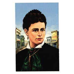Nellie Cashman Angel Of Tombstone USPS Postcard Boarding House Historic Portrait